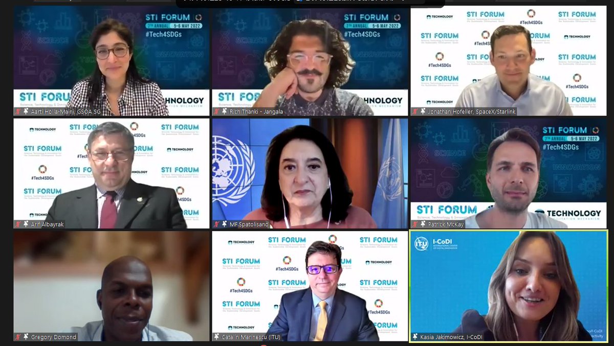 #DigitalConnectivity is a lifeline in times of disaster, crisis and urgent need; innovative multi-stakeholder partnerships are critical to ensuring this.

Engaging and insightful panel at #STIForum on "#Innovation for Emergency #Connectivity", now needed more than ever before!
