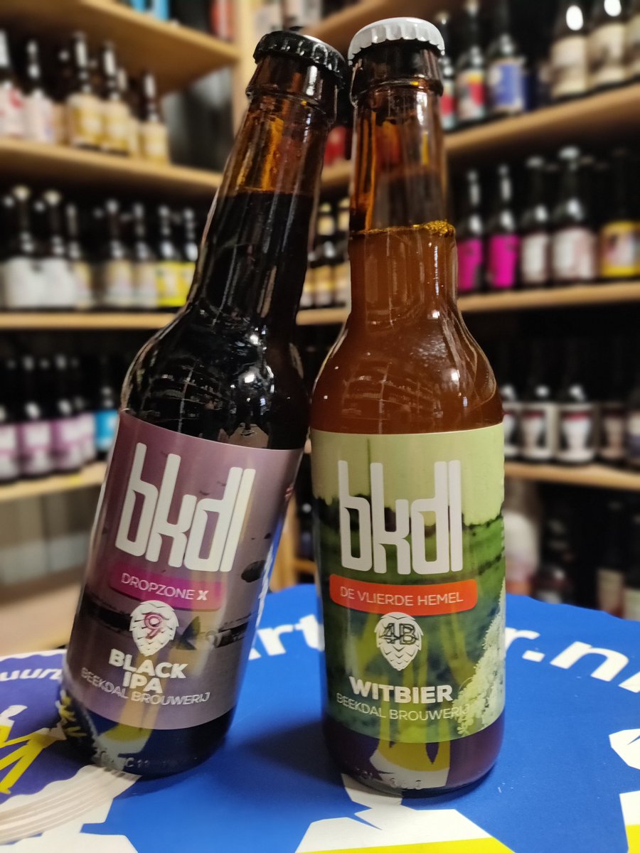 Een heerlijk witbier met vlierbloesem!

En natuurlijk de Black IPA die afgelopen maand een zilveren medaille won op de @dutchbeerchallenge 

Van harte welkom bij Buurtbier @beekdalbrouwerij !

Aanstaande zaterdag 7 mei natuurlijk ook verkrijgbaar in onze pop-up magazijnwinkel.