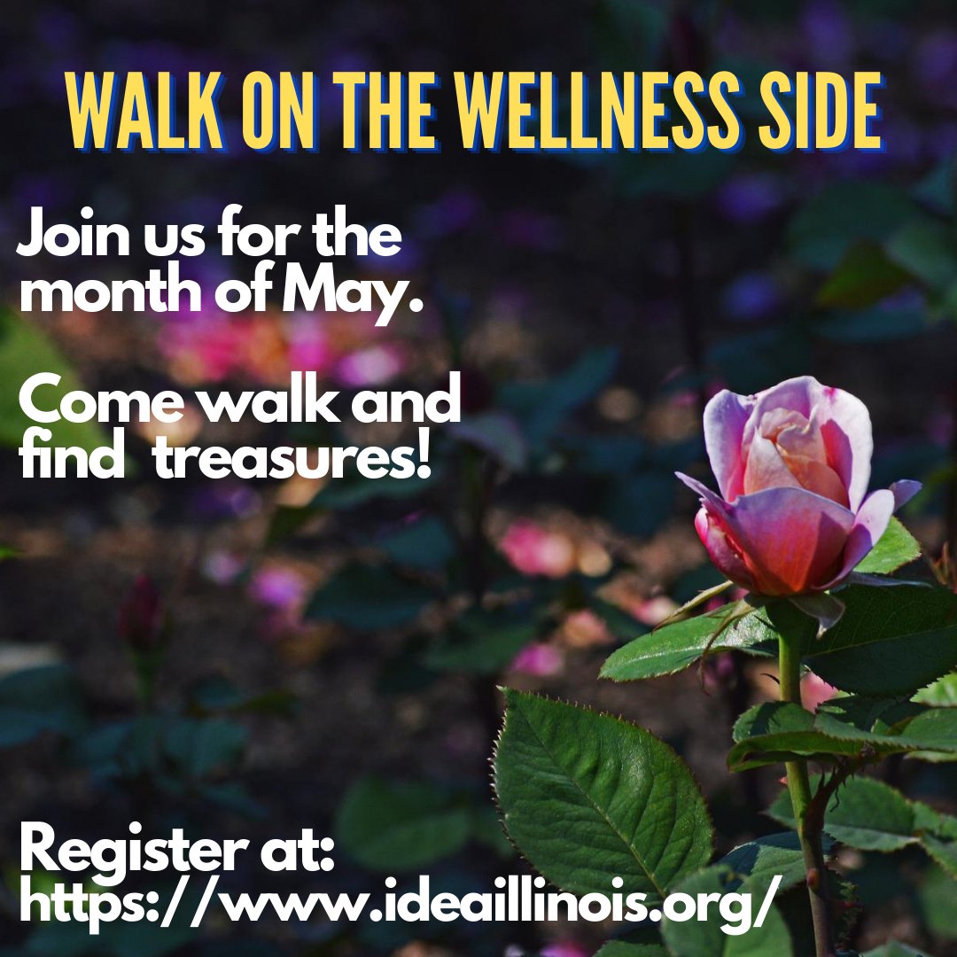 Register today for the free IDEA NorthBurbs May Wellness Event. Get outside when you want & where you want to complete this digital scavenger hunt! ideaillinois.org/event-4807624