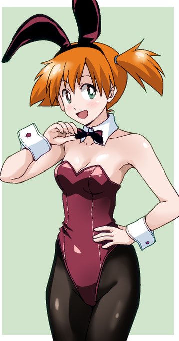 ポケモン カスミ バニーガール 