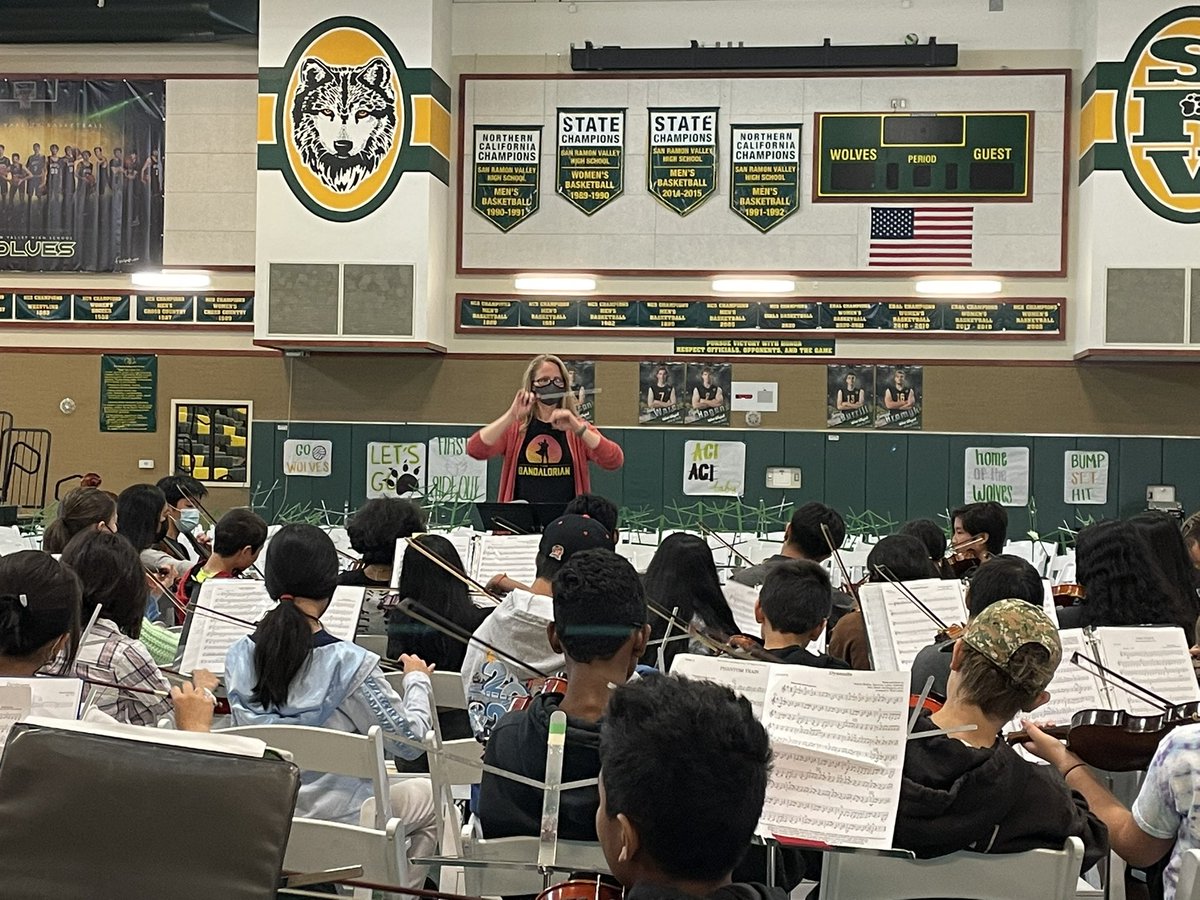 Looking forward to celebrating our final district music festival today with <a href="/srvhs/">SRVHS</a> and <a href="/MVHS_Mustangs/">Monte Vista Mustangs</a> feeder pattern orchestra students.  See you tonight at 7pm! <a href="/SRVUSD1/">SRVUSD</a>