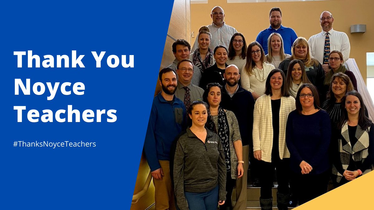 It’s #TeacherAppreciationWeek and we want to send a shout out to our @UR_WarnerSchool  <a href="/NoyceProgram/">NoyceScholarProgram</a> Scholars/Fellows! #ThanksNoyceTeachers for all you do to strengthen K12 #STEM education!