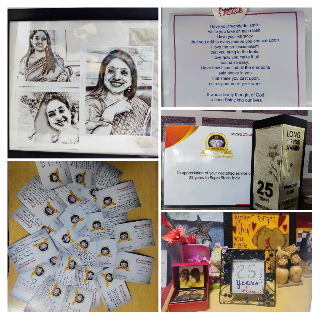 ShinyMe6's tweet photo. Gratitude... Pictures say more than words #gratitude #25yrs #greatplacetowork @SopraSteria_IN https://t.co/Z2MmL0kqLd