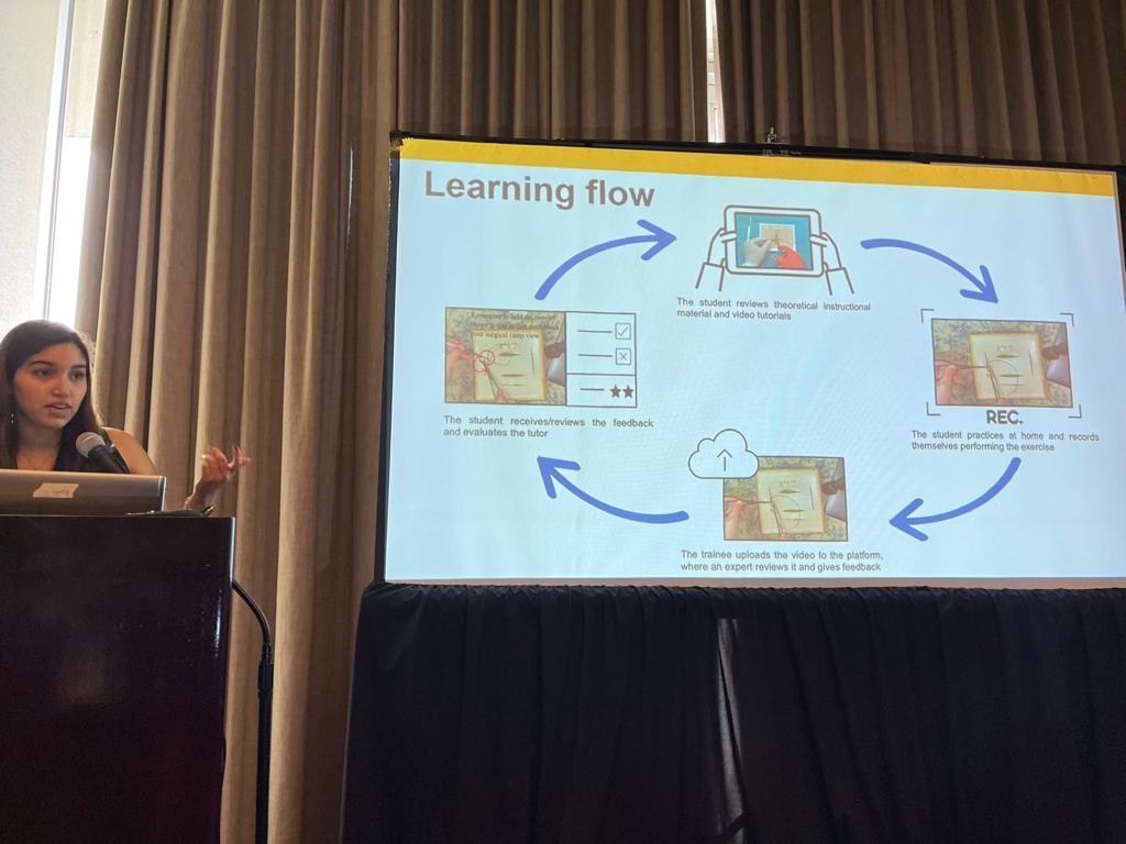 Fran Belmar (@franbelmar93) on Twitter photo Today we presented two years of our work in basic suture skills training <a href="/SimulacionUC/">SimulacionUC</a> using <a href="/C1DO12/">@C1DO1</a>
Thanks <a href="/Surg_Education/">Association for Surgical Education</a> for allowing us to present, in case you missed it the video presentation is available on the meeting platform 😄 Today we presented two years of our work in basic suture skills training <a href="/SimulacionUC/">SimulacionUC</a> using <a href="/C1DO12/">@C1DO1</a>
Thanks <a href="/Surg_Education/">Association for Surgical Education</a> for allowing us to present, in case you missed it the video presentation is available on the meeting platform 😄