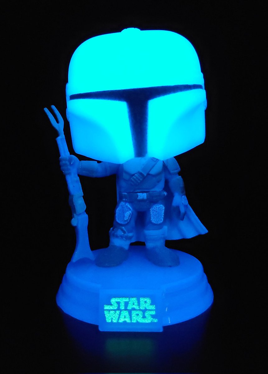 ELF_Toy_Store's tweet photo. Happy Star Wars Day! May the 4th be with you!

This Mandalorian Hologram POP! Figure is available on our website! 

https://t.co/A1UFXEnlqU

#starwars #themandalorian #starwarsday #maythe4th #maythe4thbewithyou  #glowinthedark #funko #popfigures #funkofanatic #funkopopvinyl https://t.co/WmhEE9UD3w