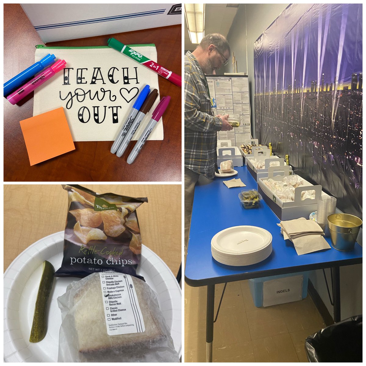 #TeacherAppreciationWeek Day 3: Panera lunch from our LINC staff and a pencil pouch with supplies from <a href="/conniemoore705/">conniem</a> <a href="/HMC1Proud/">Hickman Mills C-1 School District</a> <a href="/HMC1Ingels/">Ingels Elementary</a>