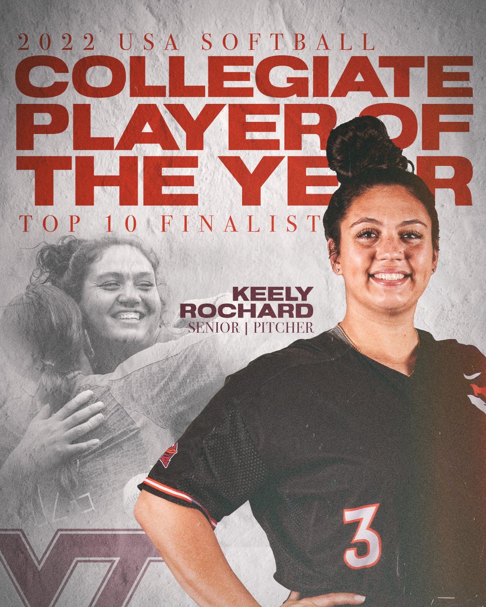 𝐓𝐨𝐩-𝟏𝟎. 👑

<a href="/_keelsss_/">Keely Rochard Sudberry</a> has been named a Top-10 Finalist for <a href="/USASoftball/">USA Softball</a> Collegiate Player of the Year!

🗞 » vthoki.es/7cm6I