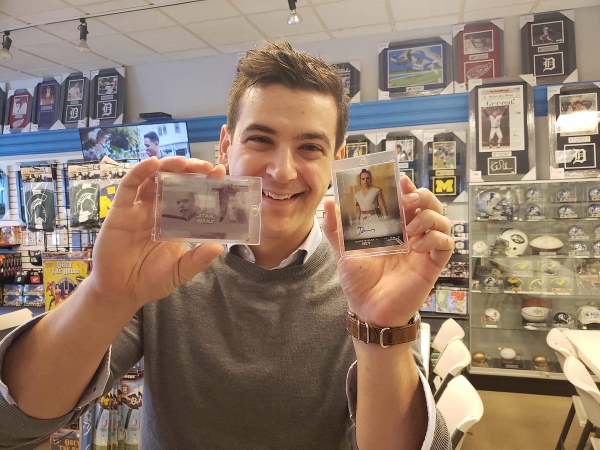 If Star Wars Day gives us an excuse to celebrate opening <a href="/Topps/">Topps</a> cards together, then let’s do it! 

Love opening with my kids, my pal Dave, and at Rochester Sports Cards and Memorabilia.