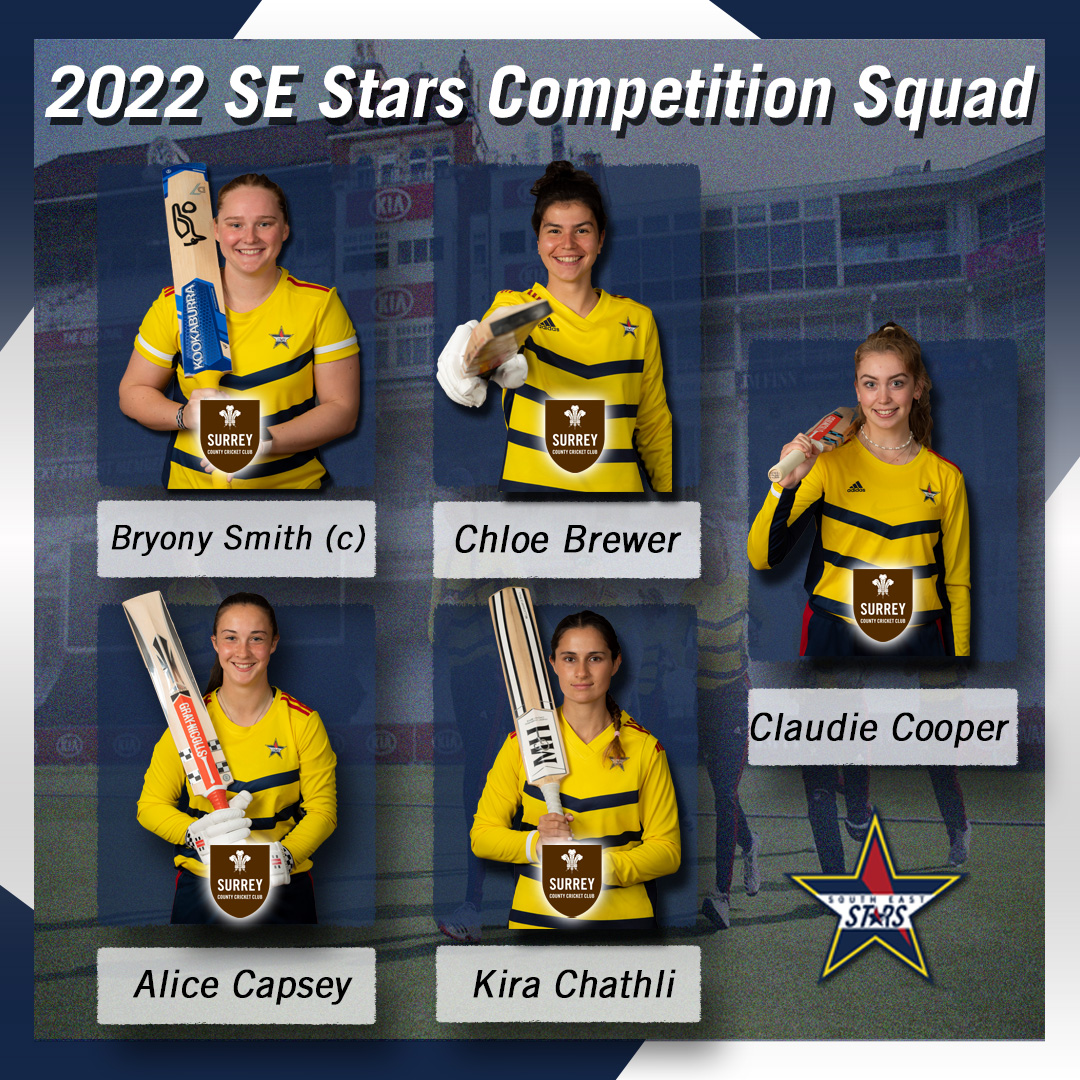 SEStarsCricket's tweet photo. 📰 | 2022 Competition Squad

A group of 20 players will make up the Senior Squad for the South East Stars this summer,

We begin our defence of the Charlotte Edwards Cup this Saturday at Chelmsford against @Sunriserscrick!

Congratulations girls 🌟 https://t.co/ISHXSyccWY