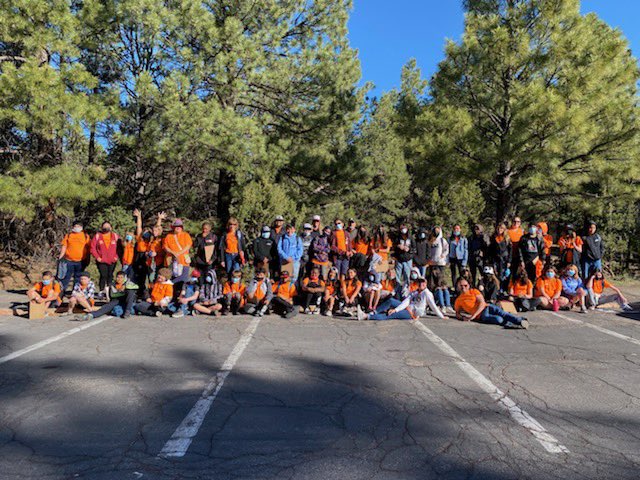 Our 6th graders are at the Grand Canyon today!