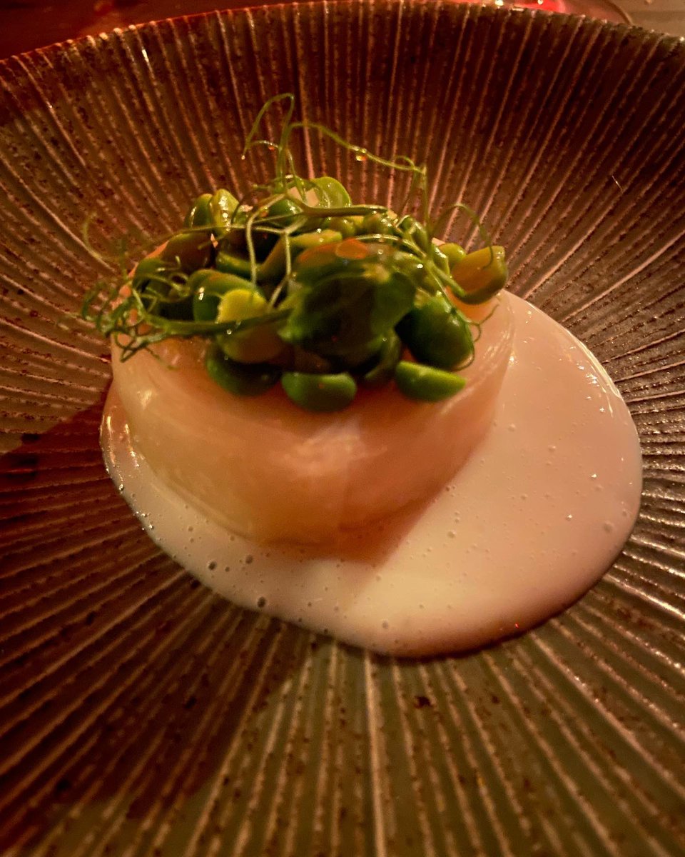 PaulTrainerPT's tweet photo. A spectacular collaboration as @TheGannetGla created a tasting menu with cocktail specialists The Absent Ear. Some of Glasgow’s best food and drink was served last night to raise funds for @Refuweegee. https://t.co/QxDNwRZq8X