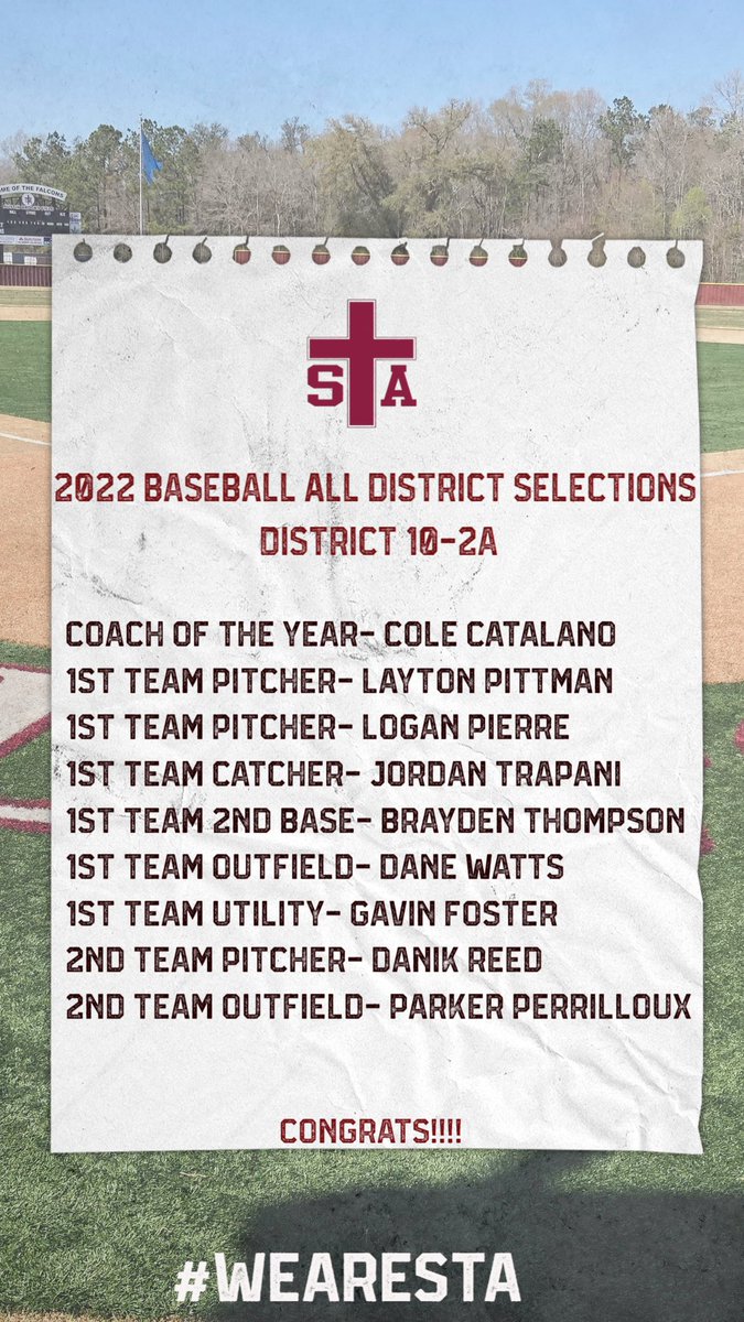 STA Baseball tweet media