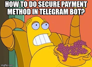 overflow_meme's tweet image. How to do secure payment method in Telegram bot? stackoverflow.com/questions/7211… #pythontelegrambot #payment #python