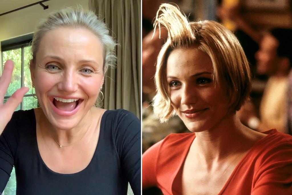 Cameron Diaz re-creates iconic ‘There’s Something About Mary’ hair — 24 years later https://t.co/uywFHu3P0J https://t.co/sCl4uFmcr1