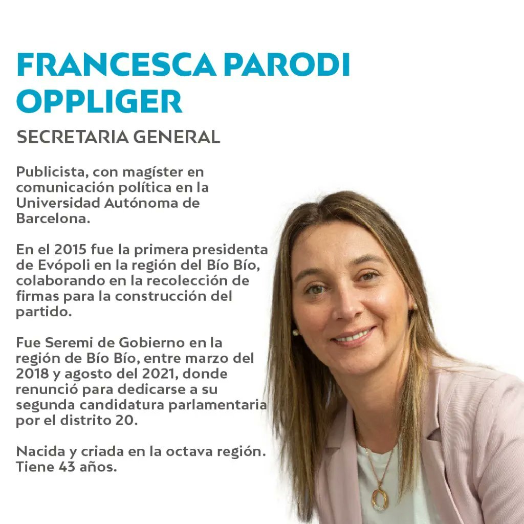 evopolinunoa's tweet photo. Luego del mandato del CG de posponer las elecciones internas, Luz Poblete en su calidad de presidenta nacional interina presentó a la nueva directiva

En la Comisión Política se ha ratificado y estará conformada por: @luzpobletec , @franparodi ,  @jorge_guzman_z https://t.co/Lqr4fG2gjX