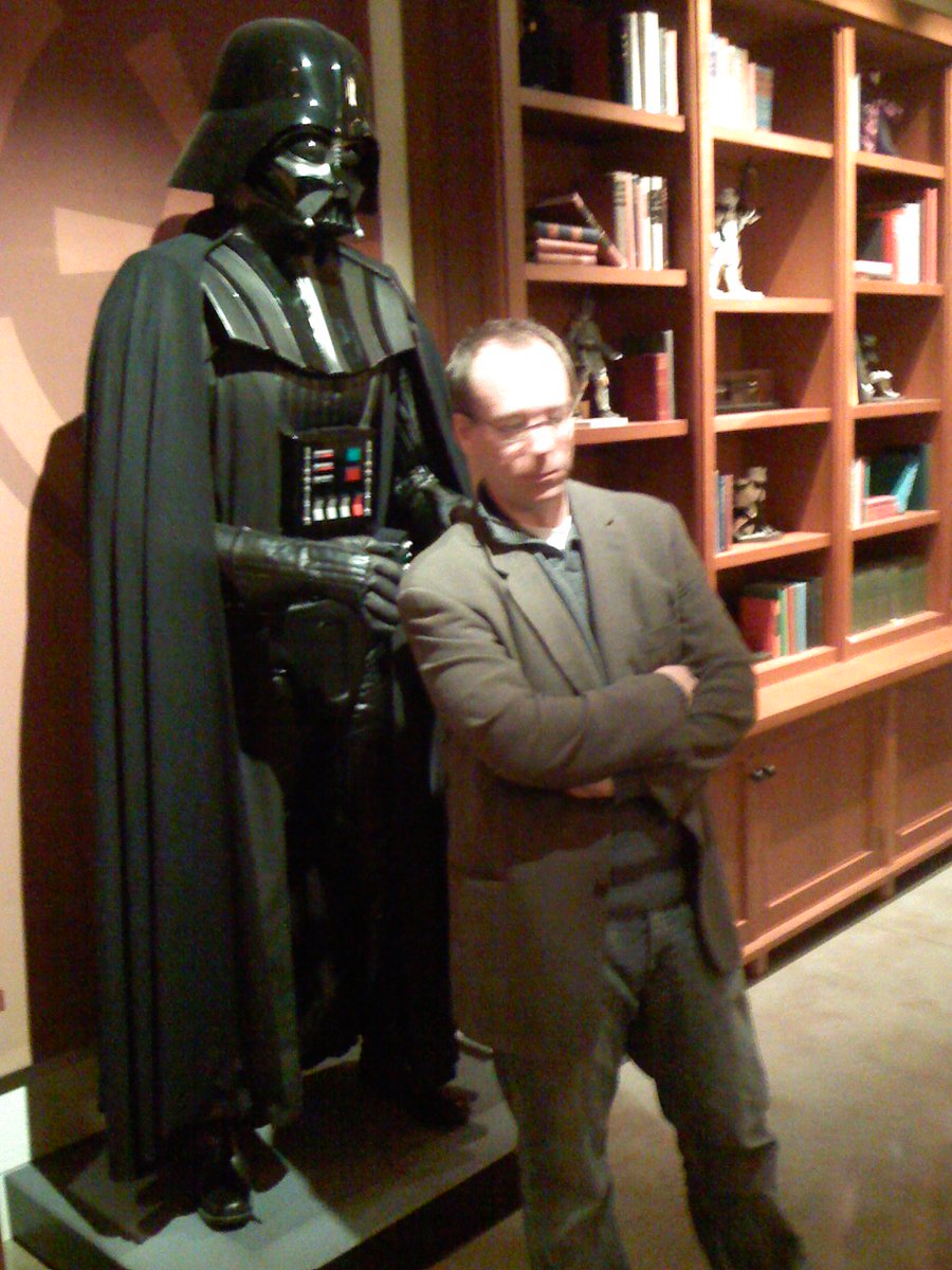 JElvisWeinstein's tweet photo. An unsuspecting @JoelGHodgson at ILM for our first Cinematic Titanic live show. Almost (gulp) 15 years ago. https://t.co/A0czX4HaQi