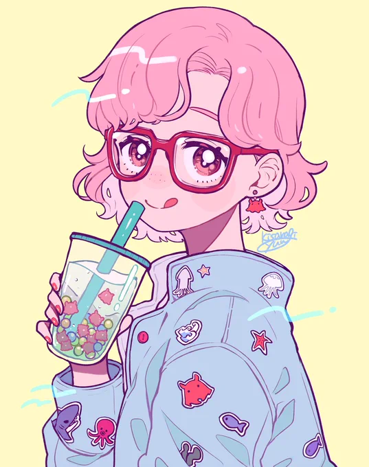 🐙🦑🥤🦈🌊 