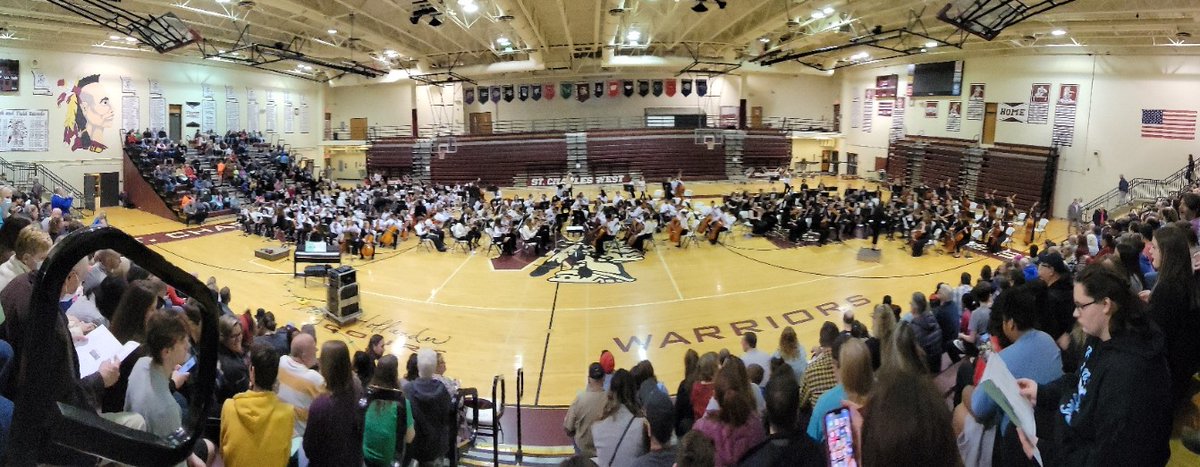 adavis2806's tweet photo. The St. Charles School District orchestras reunited last night for a stellar performance!   @SCHSactivities https://t.co/g3PjCsAoeh
