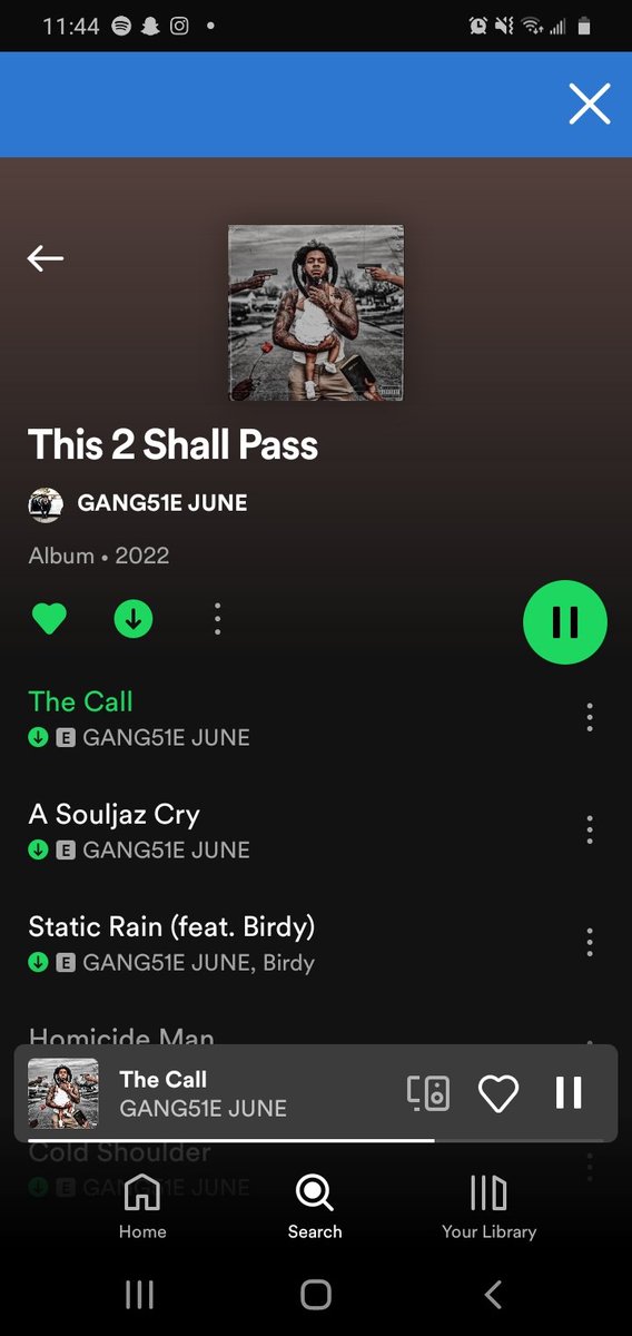 BoneNyou918's tweet photo. Yall go check the homie from the 51 blocc @Gang51eJune new album #T2SP ..... proud of u mayne stay focus n keep ya on swivel https://t.co/IL5uUe8DVO