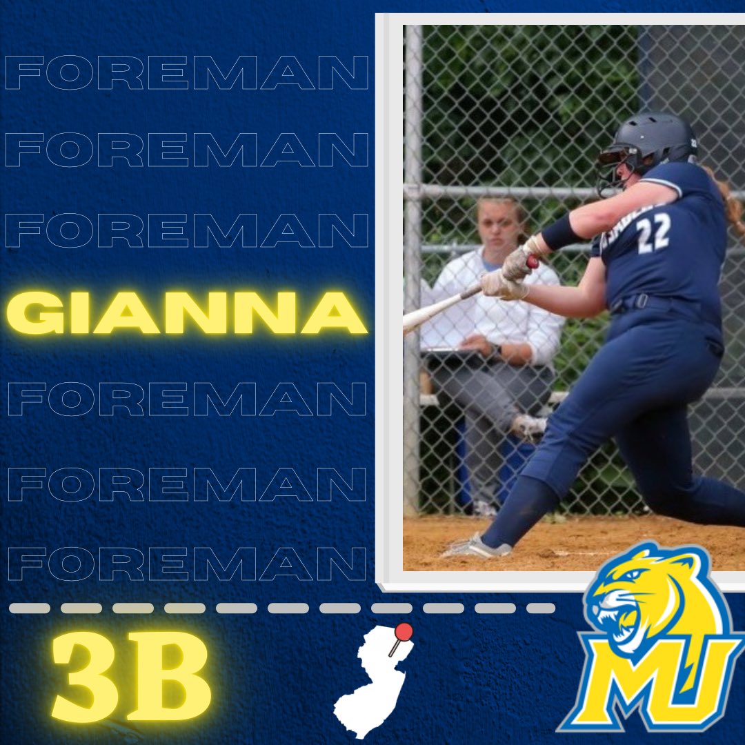 Introducing the next member of our 2026 class! Gianna Foreman is a 3B/1B from Denville NJ!
.
.
Why Mis? “I chose Misericordia because it is the perfect blend for my career path and athletic aspirations. As soon as I stepped on campus it felt like home.”
.
.
Welcome to the family!