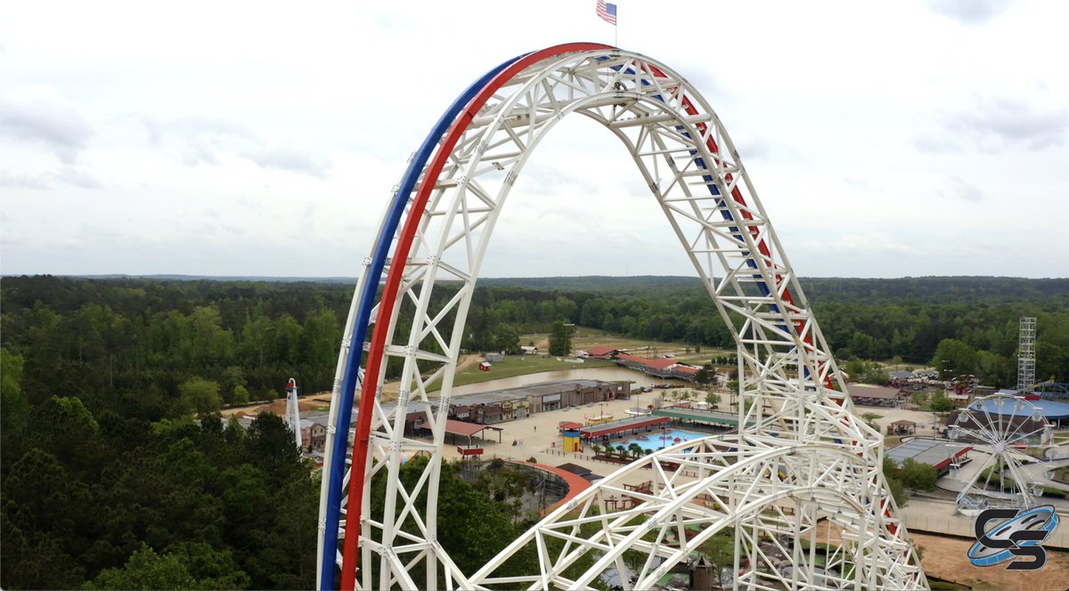 coasterstudios's tweet photo. We got to tour the ArieForce One construction site! This brand new @RockyMtnConst I-box coaster is sure to be one of the best new for 2022 attractions! Check out our full tour here: https://t.co/uPi4WsXSfP @FunSpotAtlanta https://t.co/digrbXYWZj