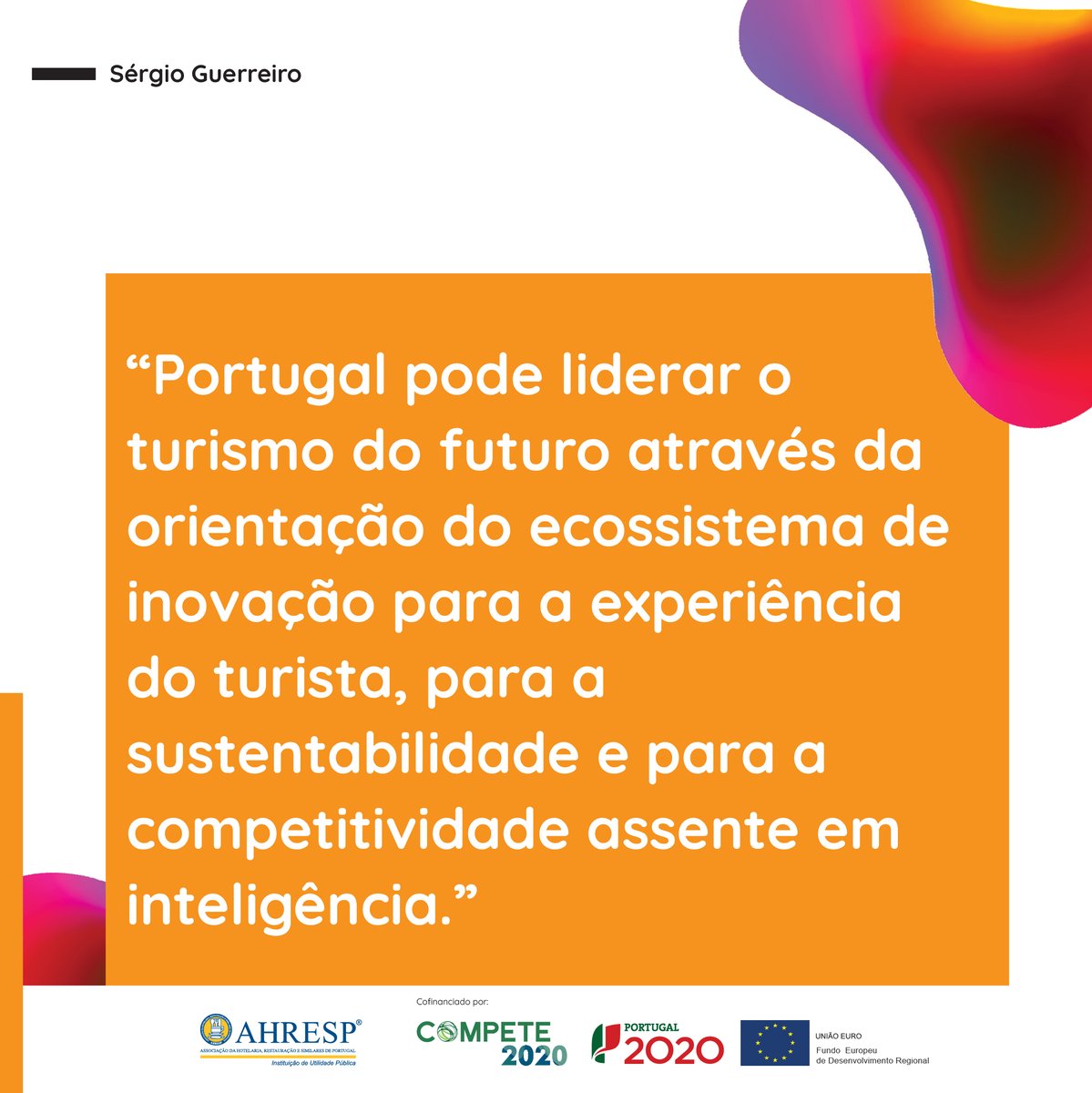 hotel4zero's tweet photo. 🤔As palavras de Sérgio Guerreiro, @turismoportugal e @NovaSBE, dão o mote
à sessão dedicada à INOVAÇÃO E TECNOLOGIA NA HOTELARIA, no @hotel4zero Portugal Summit, 🗓️ dia 11 maio, no Porto. 

Os são lugares limitados! Reserve já👉https://t.co/DympFkPuKf https://t.co/H3WDDOjkgA