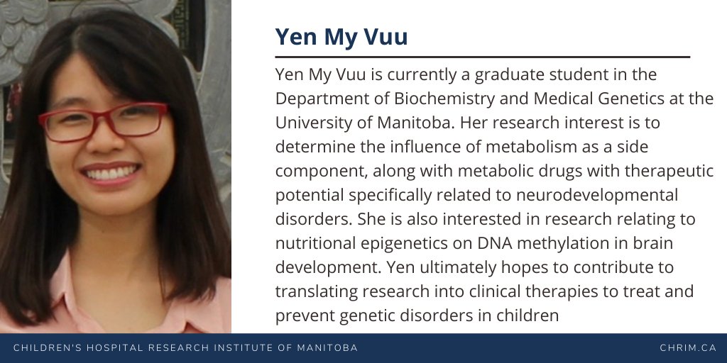 ENRRICH_Theme's tweet photo. Finally starting to see the signs of warmer weather ☀️

What else we're seeing? More #ENRRICHtrainee introductions! Meet Yen My Vuu, she is affiliated with @CHRIManitoba, @UManitoba &amp; @UM_RadyFHS ! https://t.co/7d4lUd3L73