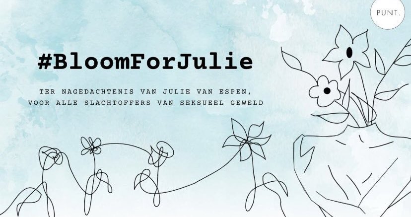 Omdat we het niet mogen vergeten 🌻🌼🌸

#BloomForJulie