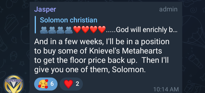 UnclaimedChild's tweet photo. What makes @ValidefiNetwork great besides the utility, ongoing development, transparent devs and profit sharing?
Our community makes us great. A long time holder bought a fake presale and lost everything. 
This is VALIDEFAM love in the midst of a red market. https://t.co/e79ygnrtSR