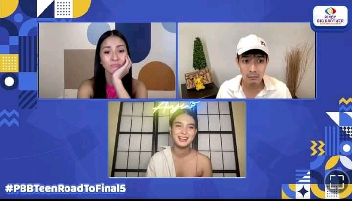 Pbbupdates10's tweet photo. ANJI:"we know each other.iknow na rob for long Time and I'm glad that he opened up about his bullying stuff whenever he goes to other countries nabubuly sya plagi he opened it up din Amin before.

🥺

#PBBTeenRoadToFinal5 
#PbbRob 
#AnjiSalvacion https://t.co/DCoq3cesOt