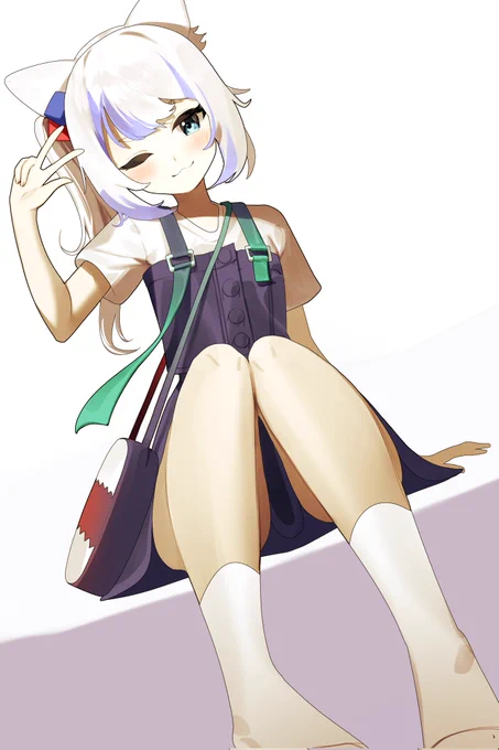 #100日チャレンジ #gawrt
15. GUra neko 