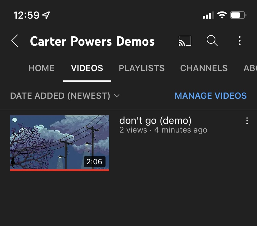 Just posted a demo onto my 2nd channel LINK IN BIO