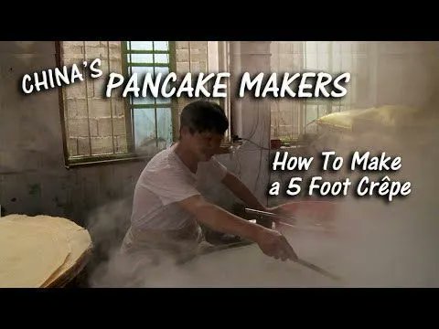 Deep in China's hidden backstreets is a place where they make pancakes paper-thin - and five feet across. buff.ly/3rS3hFS #crepes #pancakes #pancakelover #backstreet #China #solotravel #travelbucketlist #globetrotter #expatlife