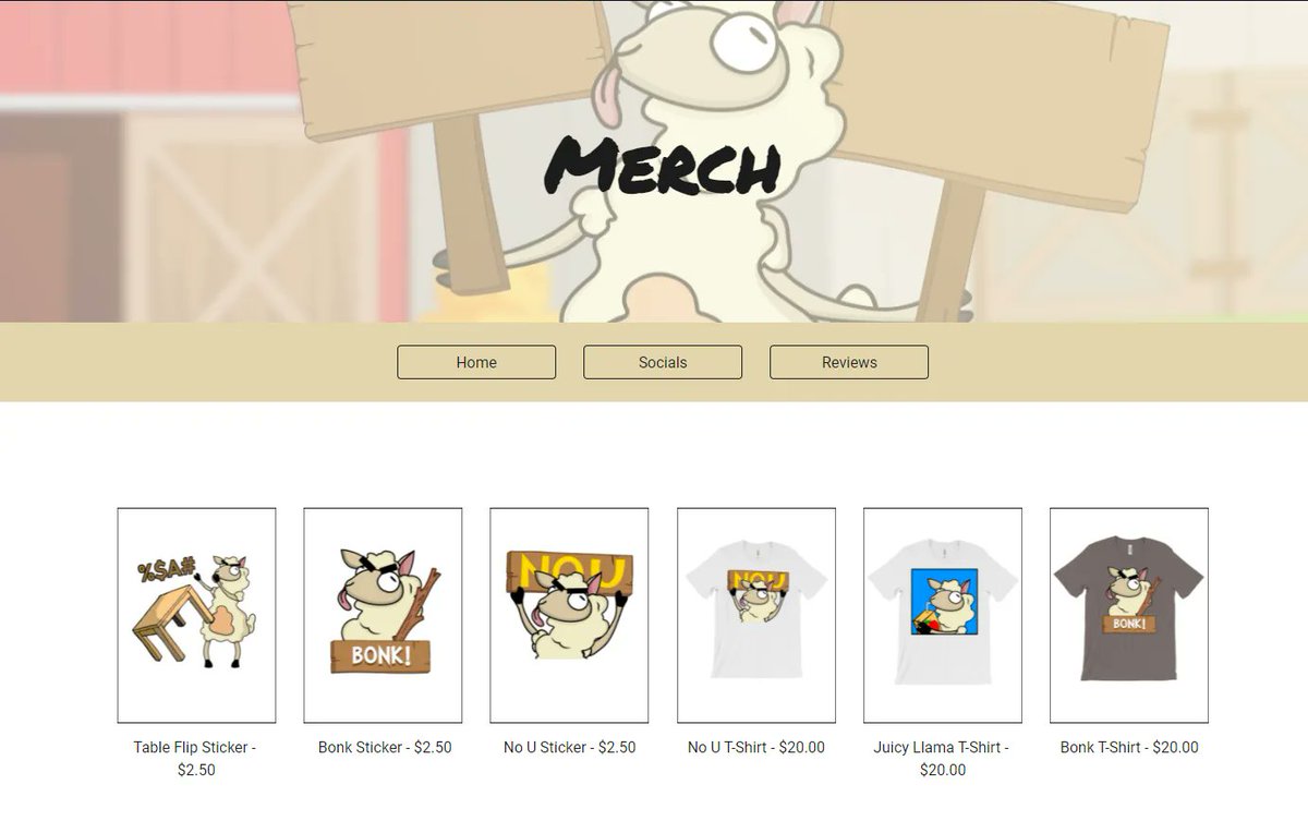 Llama_SoL's tweet photo. Ever want your own piece of Llamanation Merch? Well look no further! The new website has all the merch items you could ask for. Just click which item you want and it will take you to the #Streamelements link for you!
https://t.co/Z68nl2QiY5
#merch #streamer #stream #llama_sol https://t.co/giTR3wkLtp