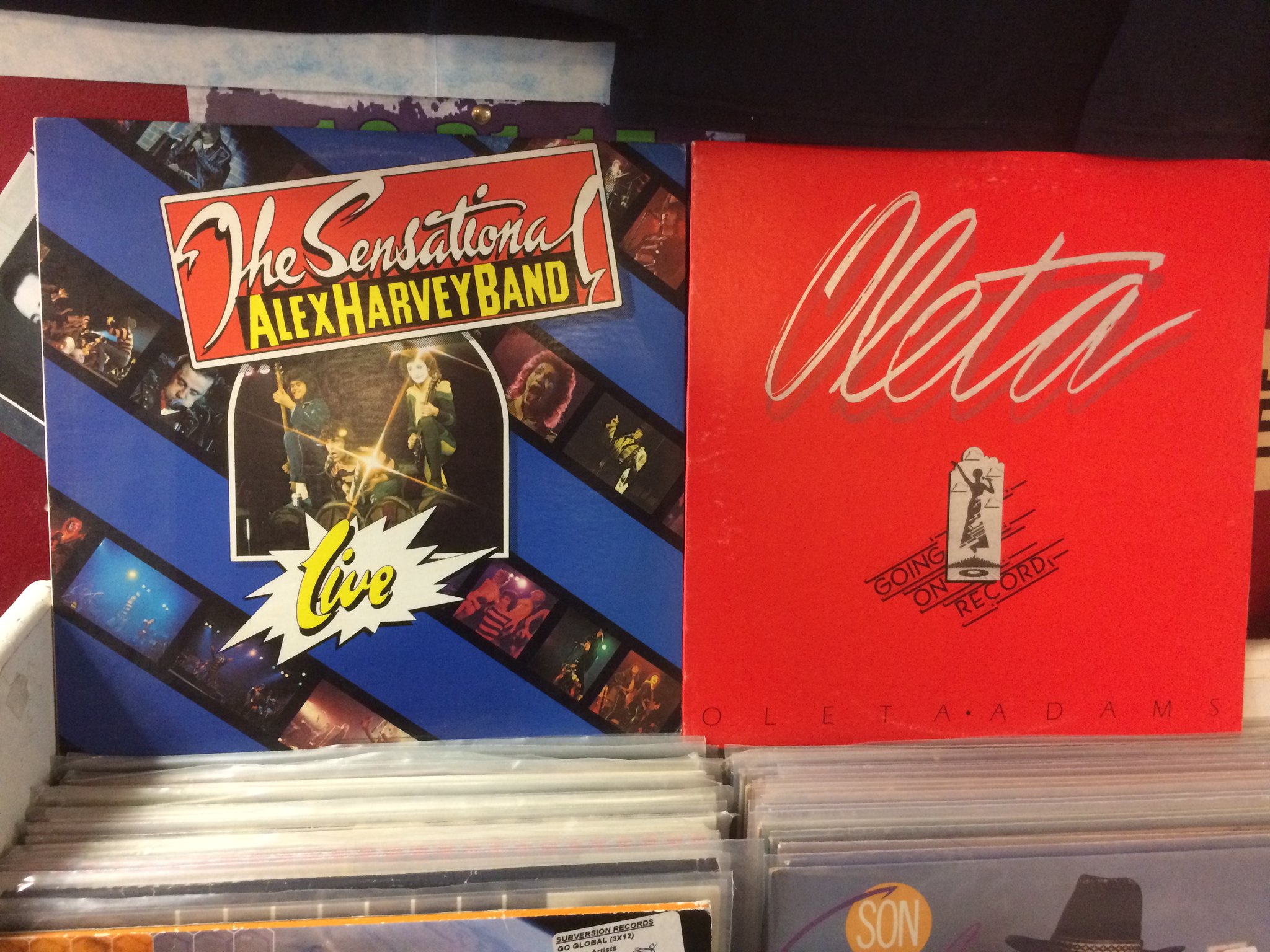 Happy Birthday to Zal Cleminson of the Sensational Alex harvey Band & Oleta Adams 