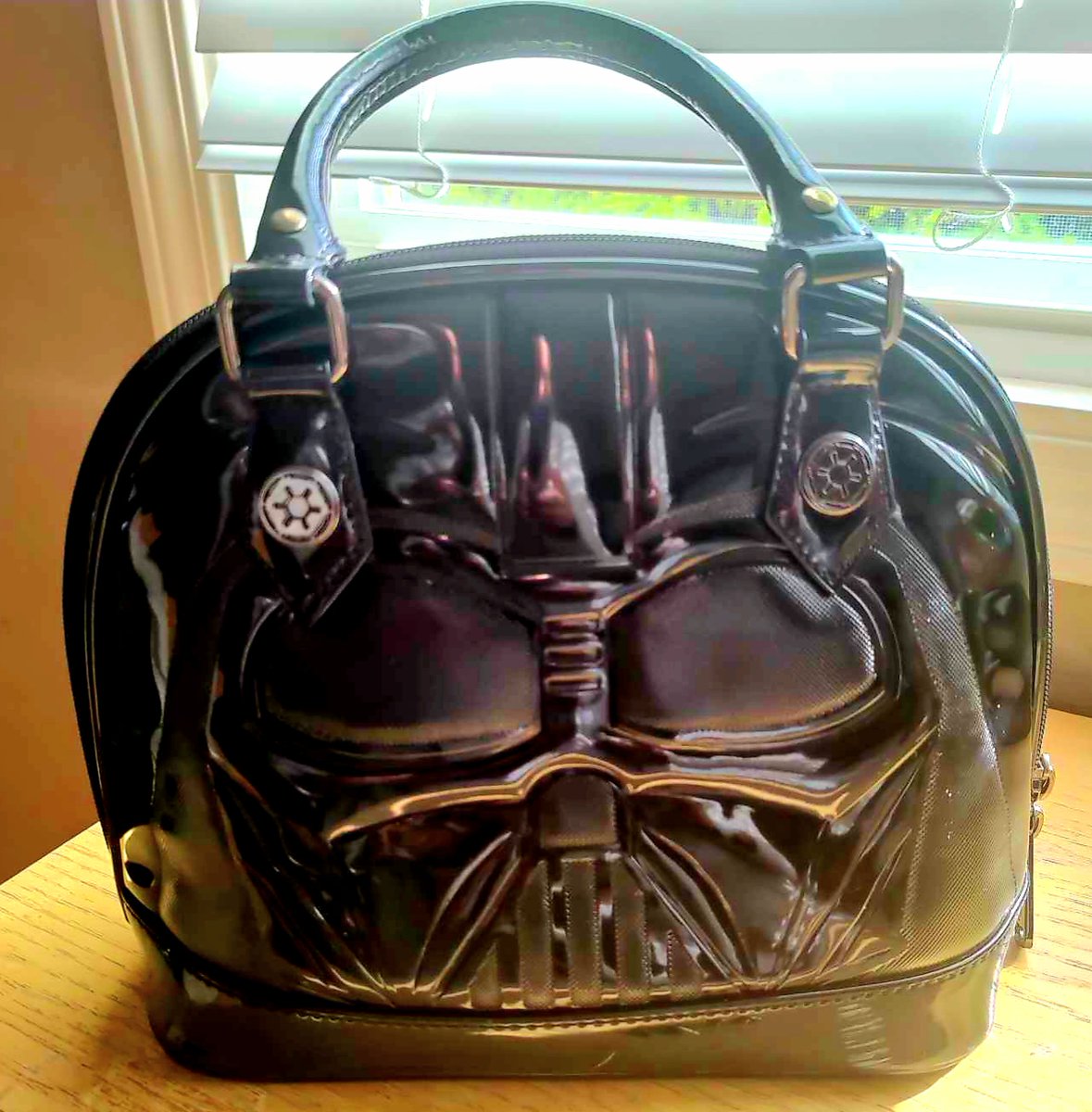 Landis Communications Inc. (Landis) (@landiscomm) on Twitter photo The #Force is indeed with #Landis Communications, courtesy of #LCI's <a href="/briannemiller/">Brianne Miller</a>, proud owner of this fabulous #DarthVader purse! #MayThe4th also happens to be Brianne's wedding anniversary 💍 Congratulations Brianne! #MayThe4thBeWithYou #MayTheFourthBeWithYou #ComicCon #swag The #Force is indeed with #Landis Communications, courtesy of #LCI's <a href="/briannemiller/">Brianne Miller</a>, proud owner of this fabulous #DarthVader purse! #MayThe4th also happens to be Brianne's wedding anniversary 💍 Congratulations Brianne! #MayThe4thBeWithYou #MayTheFourthBeWithYou #ComicCon #swag