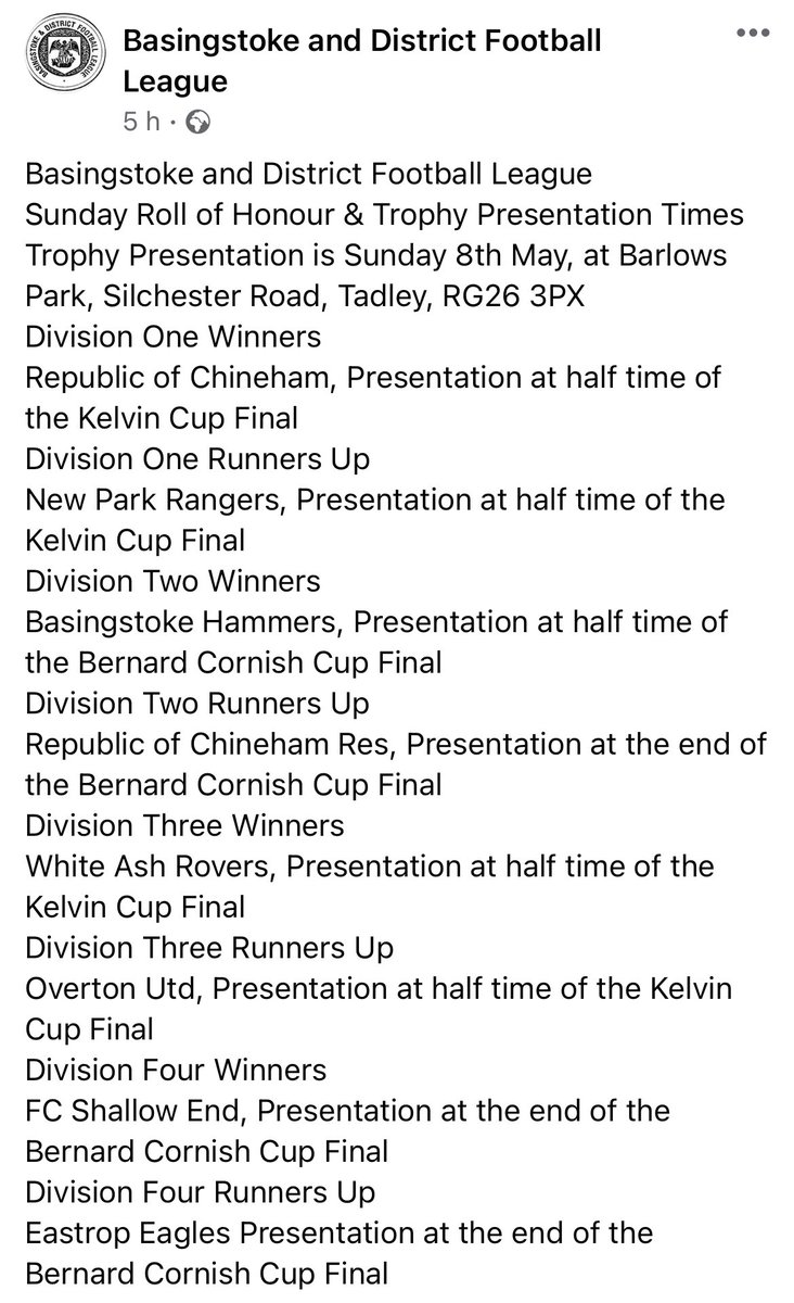 🚨 COMING UP THIS WEEKEND 🚨 
@BDFLUK Honours👇🏼👇🏼👇🏼