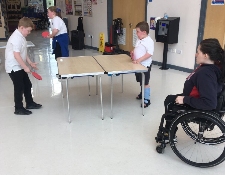 NLASC_Rory's tweet photo. Participation | 🏓🏓🏓

Another great after school session today for the pupils of @calderbridgeps delivered by the brilliant Colette from @joewilsonttc 

The pupils really enjoying themselves 👍

@NLActiveSchools @sportscotland @TableTennisScot https://t.co/jXDwmZ51rc