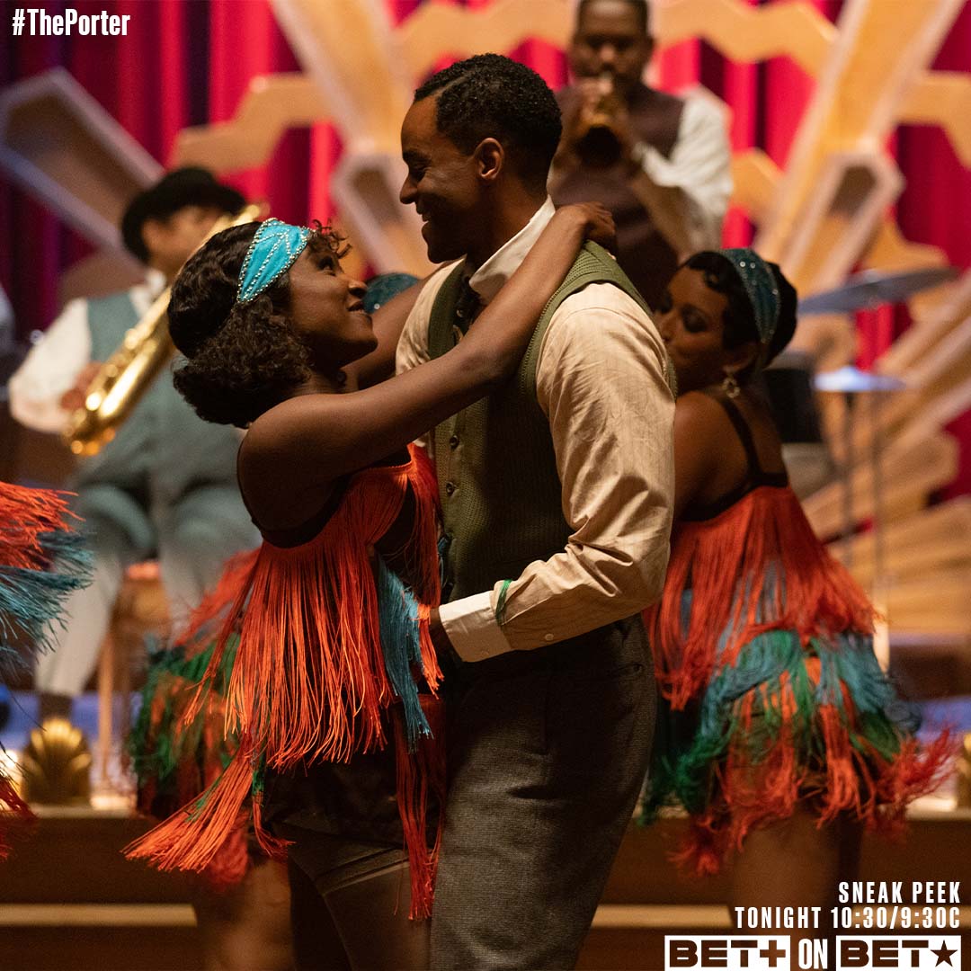 BET's tweet image. Tonight, get ready to be transported into the 1920s as you follow the real-life events of #ThePorter. 🖤

Watch the sneak peek 10:30/9:30c.