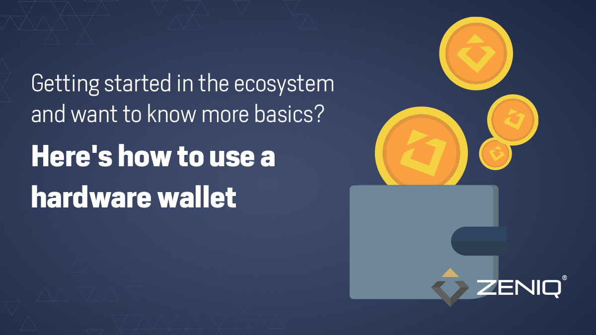 👉🏼If you are starting on Digital Assets, here's how to use a wallet in easily: 

⚙️Connect the device to your computer and enter your PIN.
⚙️Create a transaction and confirm it on the device's screen. 

Do you know the difference between classic wallets and the ZENIQ Hub? 👀