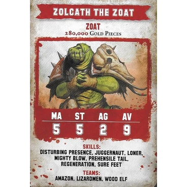 spubbbba's tweet photo. Zolcath the Zoat, lovely model from Forgeworld took me forever to paint. Getting the highlights on his chest and armour right were the toughest parts.
#bloodbowl #paintingforgeworld #zoats #GamesWorkshop https://t.co/58X1WX2E9J