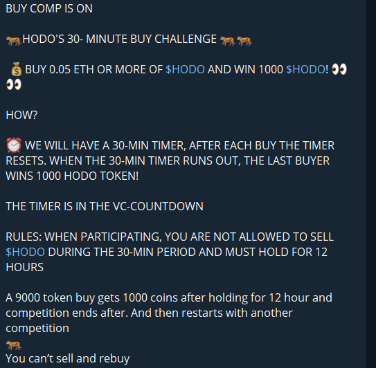 HodoInuOfficial's tweet photo. HODO Buy Comp is on https://t.co/En3AoPuScu