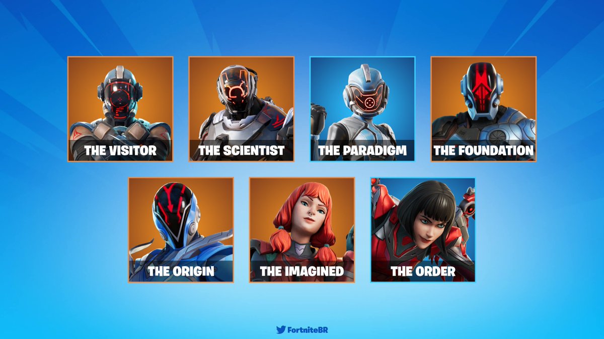 FortniteBR's tweet image. The Seven. #Fortnite