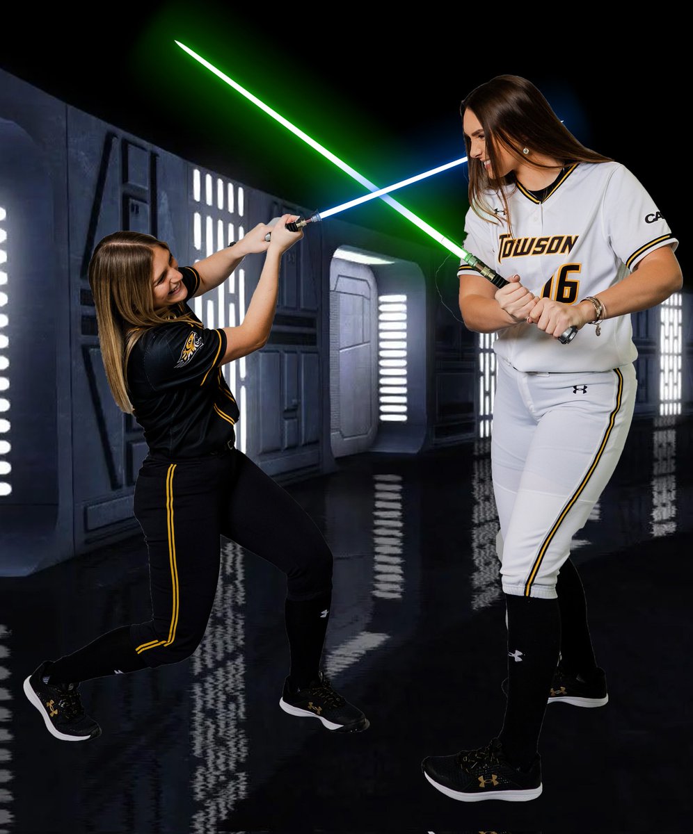 Towson_SB's tweet photo. May the 4th be with you! 
#UnitedWeRoar | #NCAASoftball https://t.co/iR6DIJGDih