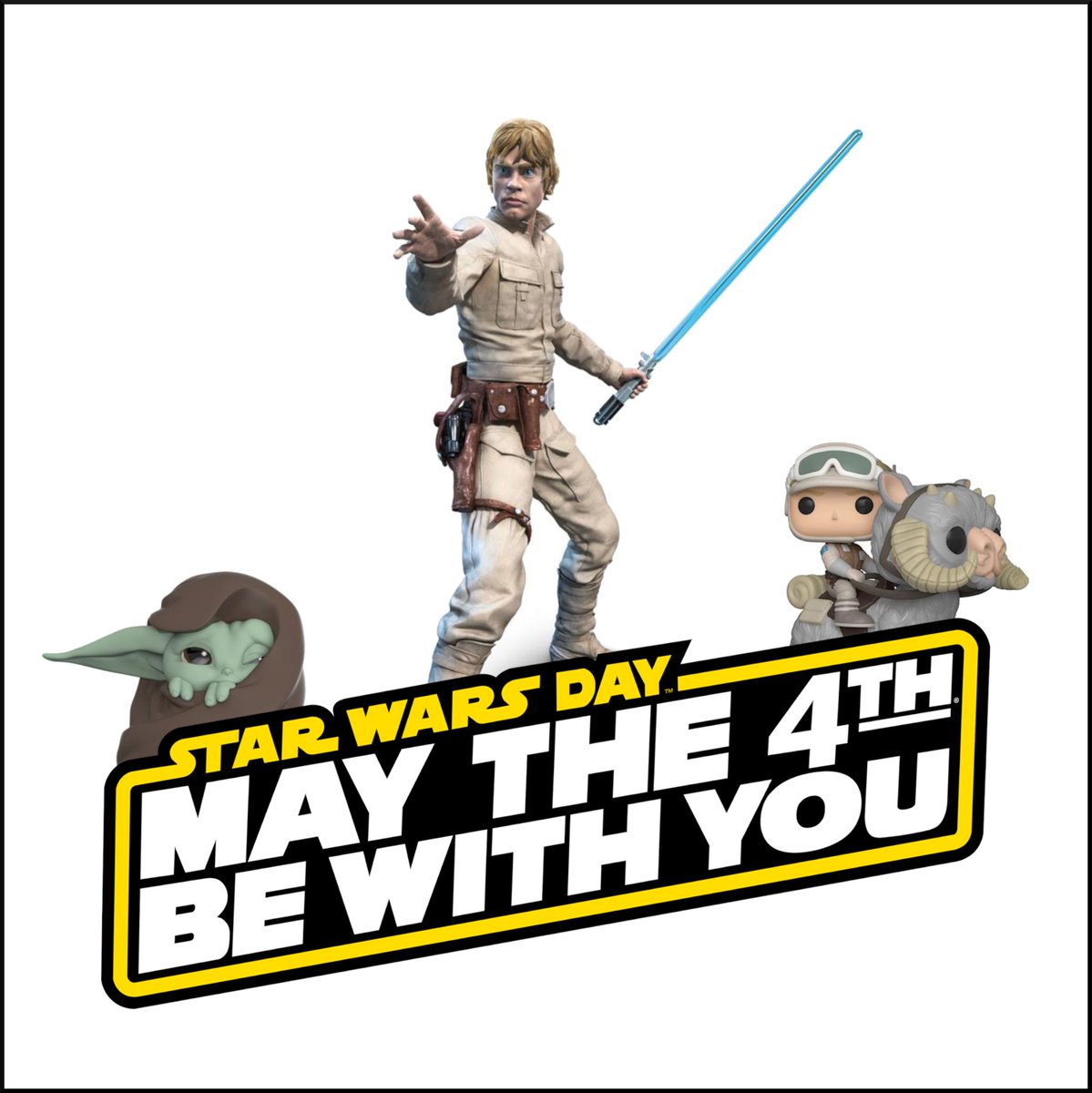 CrossoversPT's tweet photo. Tenham um 4 de Maio cheio de Força! May the 4th be with you!

#Starwars #starwarsday #CrossoversPT #popculture #Pop #Disney #disneyplus #maythe4thbewithyou #maythefourth #maythefourthbewithyou #maytheforcebewithyou #guerradasestrelas #Jedi #theforce #Grogu #babyyoda #starwarsday https://t.co/VPMObYjLIn