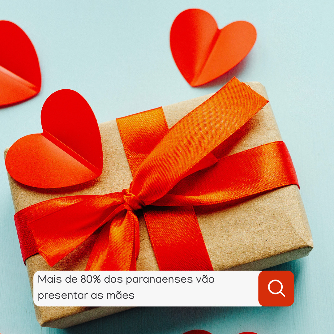 FecomercioPR's tweet photo. Já está no ar a nova pesquisa, da Fecomércio PR e Sebrae PR, que revela a intenção de presentear no Dia das Mães – a segunda melhor data para o varejo.
Você encontra a pesquisa completa acessando https://t.co/sBUku65LPv
#fecomerciopr #comercio #presente #diadasmaes #consumo https://t.co/3h0QFTVt28