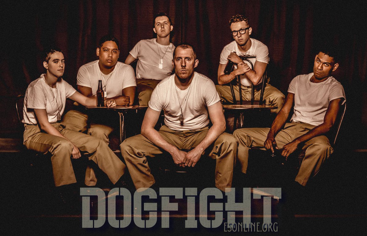 Here’s your first look at DOGFIGHT opening this weekend at The Empty Space! 🪖🌉🎶

Tickets and more information are available at esonline.org.

📸 Jay-Ar Ignacio