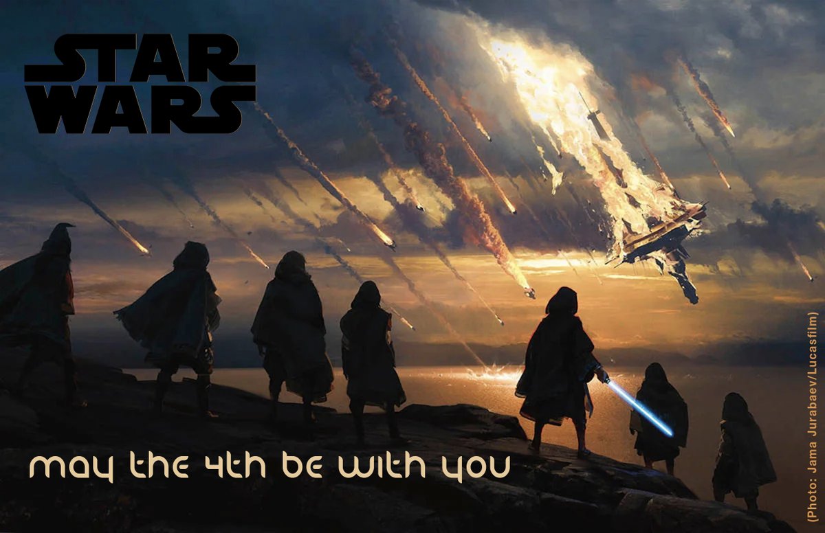 May you have a Great Star Wars Day! #MayThe4thBeWithYou #StarWarsDay <a href="/jamajurabaev1/">Jama Jurabaev</a>