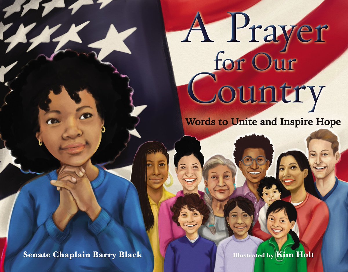Chaplain_Black's tweet photo. I’m delighted to share that I have authored my first children’s book! 

My new book entitled, A Prayer for Our Country goes on-sale June 7th and available for pre-order wherever books are sold! https://t.co/R69wKEmN8A
