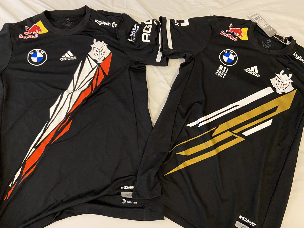 Jerseys! <a href="/G2esports/">G2 Esports</a> #G2ARMY
